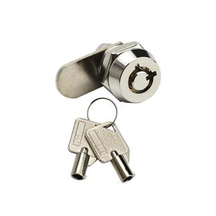 微型迷你小圆锁转舌锁 机箱锁灯箱信报箱锁铁皮奶箱梅花锁芯SK905