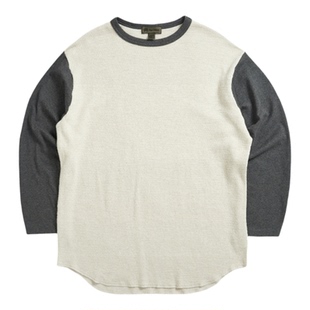 Nigel Cabourn 春夏新品长袖棒球T恤男RADIANCE-Blue