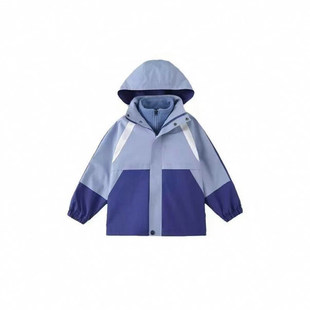 赣州市小学生校服冲锋衣三件套儿童冬季班服运动服套装幼儿园园服