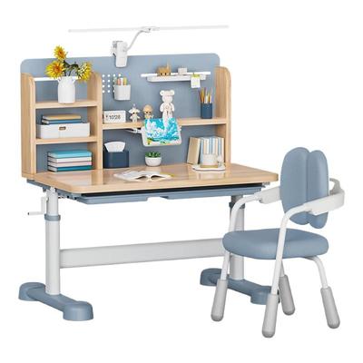 童博士儿童学习桌小学生家用写字2025新款书桌可升降课桌椅子套装
