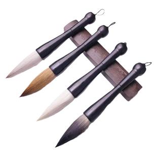 特大号毛笔狼毫斗笔湖笔兼毫大抓笔大提斗笔羊毫书法国画文房四宝