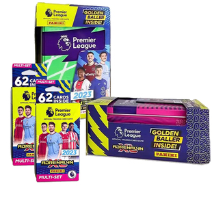 帕尼尼球星卡英超官方签名卡收藏卡册套装哈兰德周边曼联足球卡片