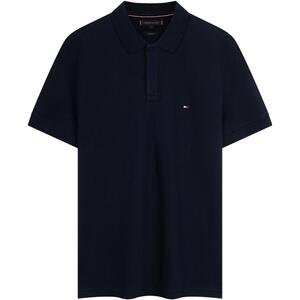 Tommy男装微肌理净色短袖POLO