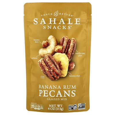 Sahale Snacks,裹糖坚果，蜜橘香草腰果澳洲坚果，4盎司（113克）