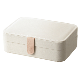 懒角落首饰盒收纳盒小型高档精致珠宝黄金手饰品项链耳饰环钉便携