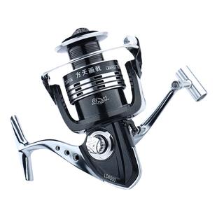 渔轮全金属纺车路亚轮不锈钢远投鱼轮无间隙筏钓鱼线轮正品渔轮