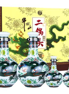 牛栏山青龙500ml*2+125ml*2礼盒