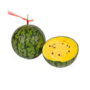 西瓜水果仁风富硒冰激淋黄瓤心西瓜当季新鲜礼盒装非特小凤孕妇