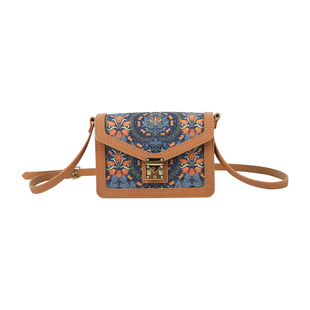 潮师傅diy手工包包真皮小方包新中式防尘袋改造半成品女宋锦包包