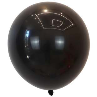 黑白色气球12寸加厚生日派对婚庆摄影商场门店拍照背景装饰布置