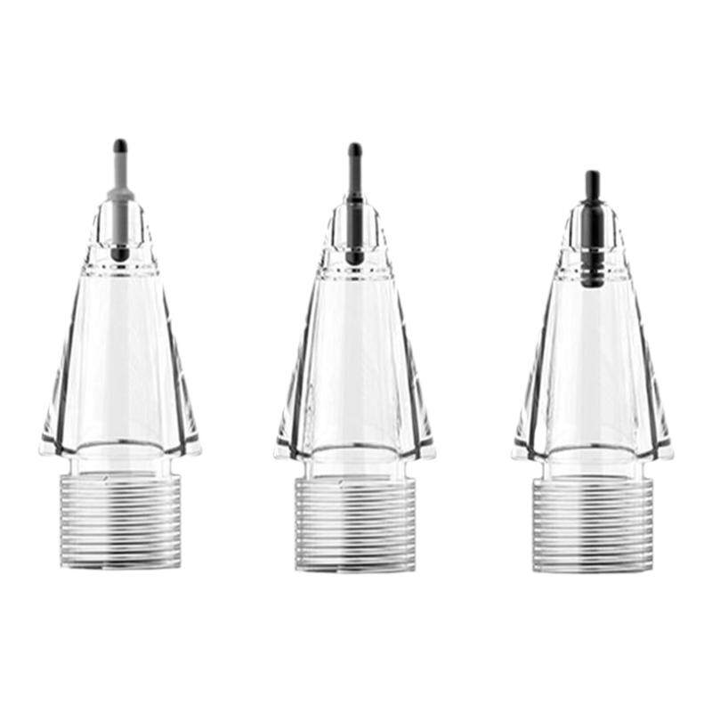 适用苹果Apple Pencil笔尖针管弹力改造pro超静音pencil二代笔类纸膜耐磨防滑iPad一代笔尖替换通用阻力