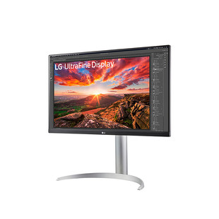 LG 27英寸4K显示器影音剪辑mac苹果typec带音箱电脑屏幕27UP850K