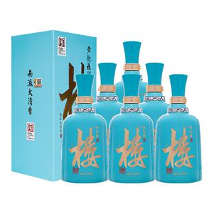 【年货节】黄鹤楼南派大清香楼30 53度500mL*6瓶整箱白酒高档