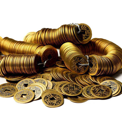 镇宅仿古风随身散装压门槛五帝钱