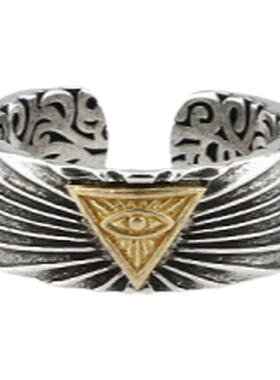 戒指YUSTUDIO泰银复古情侣