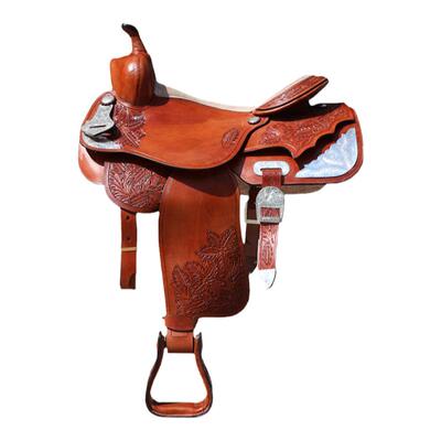 美国进口银饰北京驭马乐园西部鞍