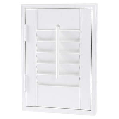 walsunny实木透气百叶窗折叠门