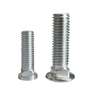 小平头马车螺丝圆头方劲螺栓滑线板凳桥架螺丝8*25/8*30/10*25*35