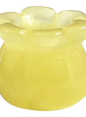 天然蜜蜡琥珀雕刻铃兰小提溜
