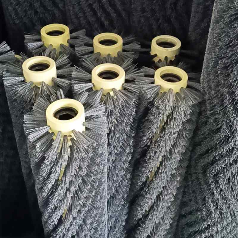 厂家销售清扫机毛刷 高温耐磨尼龙毛刷 磨料丝清扫刷 规格齐全