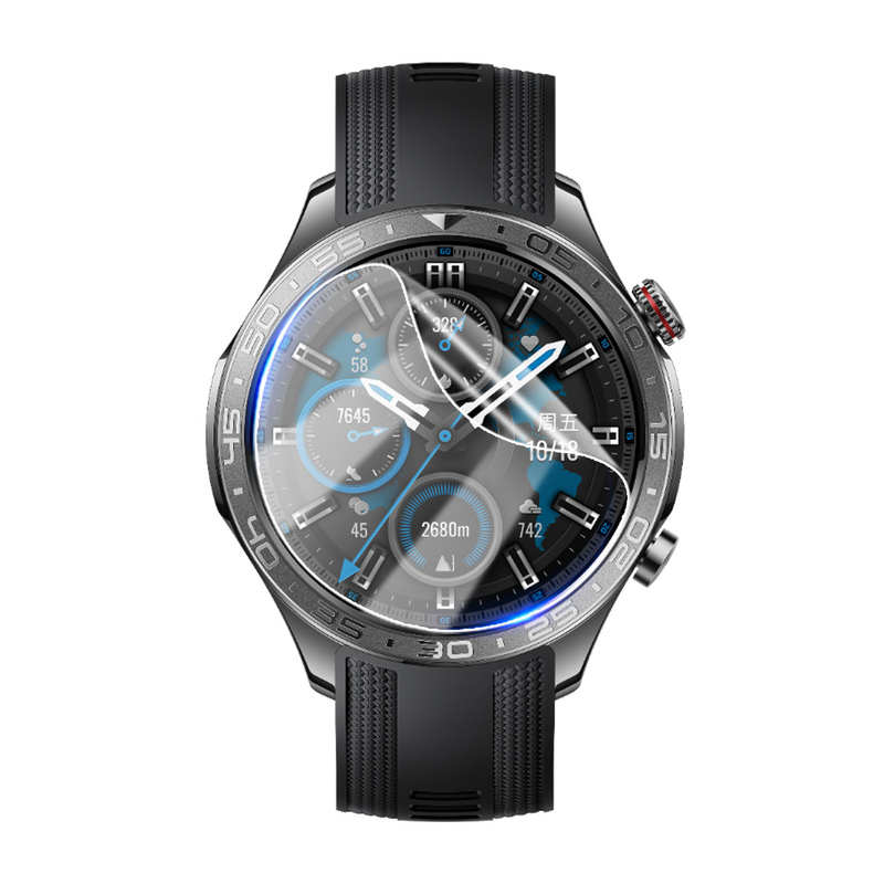 适用荣耀手表5Ultra贴膜新款智能手环Watch5Pro屏幕保护膜honor手环TUR-L19镜面防刮高清水凝膜5PRO全屏覆盖