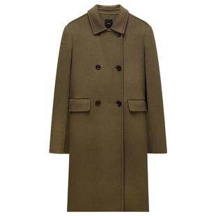 【特享折扣】奚梦瑶同款OCHIRLY欧时力 纯羊毛双面呢大衣外套25冬