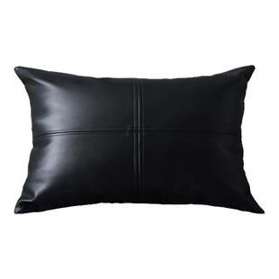 软皮PU仿真皮沙发汽车客厅靠垫靠枕抱枕腰枕皮质枕套抱枕定制特价