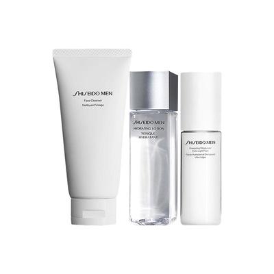 【自营】资生堂男士3件套洁面125ml+水150ml+乳100ml补水正品保湿