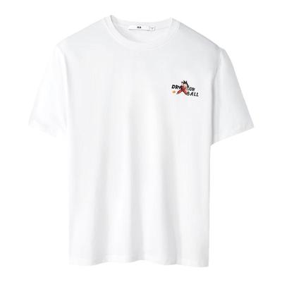 海澜之家纯棉透气卡通印花短t男