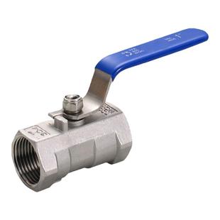 304不锈钢一片式球阀内螺纹球阀丝扣球阀自来水阀门316L4分6分