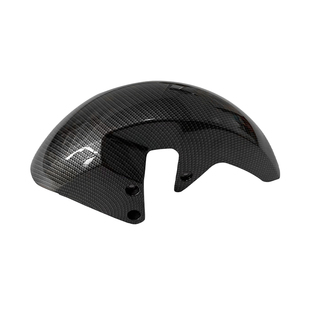 小牛UQI+2前轮罩/U2挡泥板前面板水转印碳纤维T81前泥瓦原厂外壳