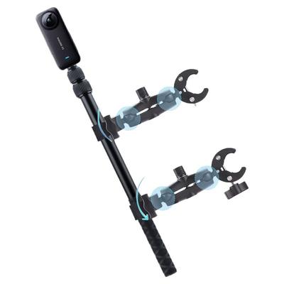 摩托车骑行支架运动相机C型夹