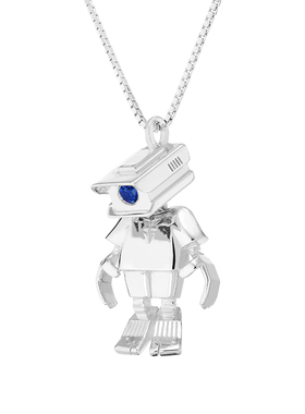 horm1监控机器人项链ins朋克情侣