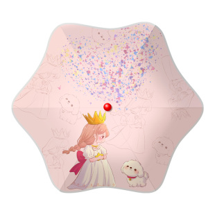 雨伞儿童专用女孩学生上学全自动开合加厚加固晴雨两用遮阳伞防晒