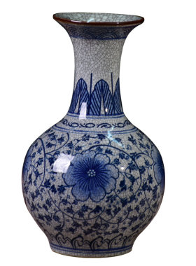仿古官窑插花陶瓷器景德镇