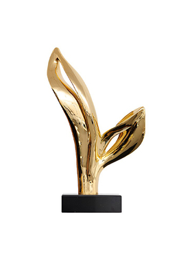 客厅玄关电视柜招财装饰雕塑