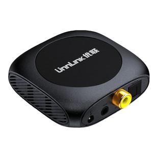 优联HDMI音频分离器适用SWITCH4K高清转3.5mm耳机孔音频同轴光纤转换器PS5/XBOX/机顶盒/外接音箱HDR声画同步