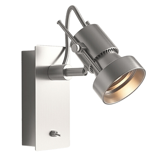 不锈钢壁灯包豪斯床头射灯中古创意复古工业工作室照画灯氛围灯具