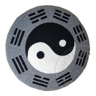 太极先天八卦图地毯练功垫打坐用加厚坐垫客厅地垫步罡踏斗毯道士