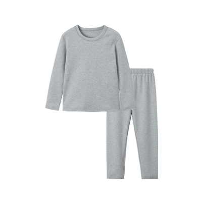 男童内衣套彩棉舒绒亲子秋冬新款