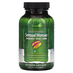 爱乐能,Sensual Women,耐力、压力、力比多,60 粒液体软凝胶