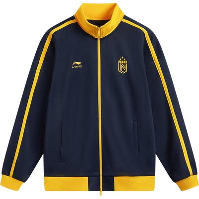 李宁复古球迷风情侣外套