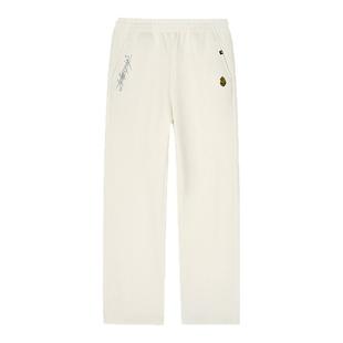 有志者UZIS秋冬运动长裤男篮球跑步针织加厚直筒卫裤有志青年火苗