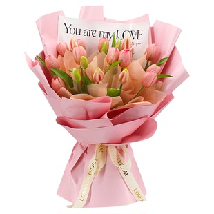 仿真花束成品大束手捧假花永生颁奖舞台献花交车拍照教师节郁金香