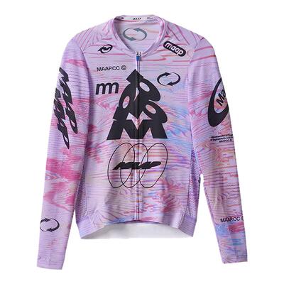 MAAP 男士 Chroma系列 Pro Air 3.0 旋风紫 长袖骑行服