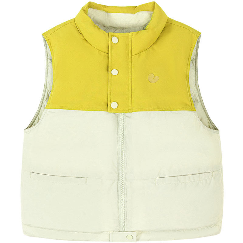 【真心绒】迷你巴拉巴拉男女童羽绒马甲保暖宝宝三防2025冬新品