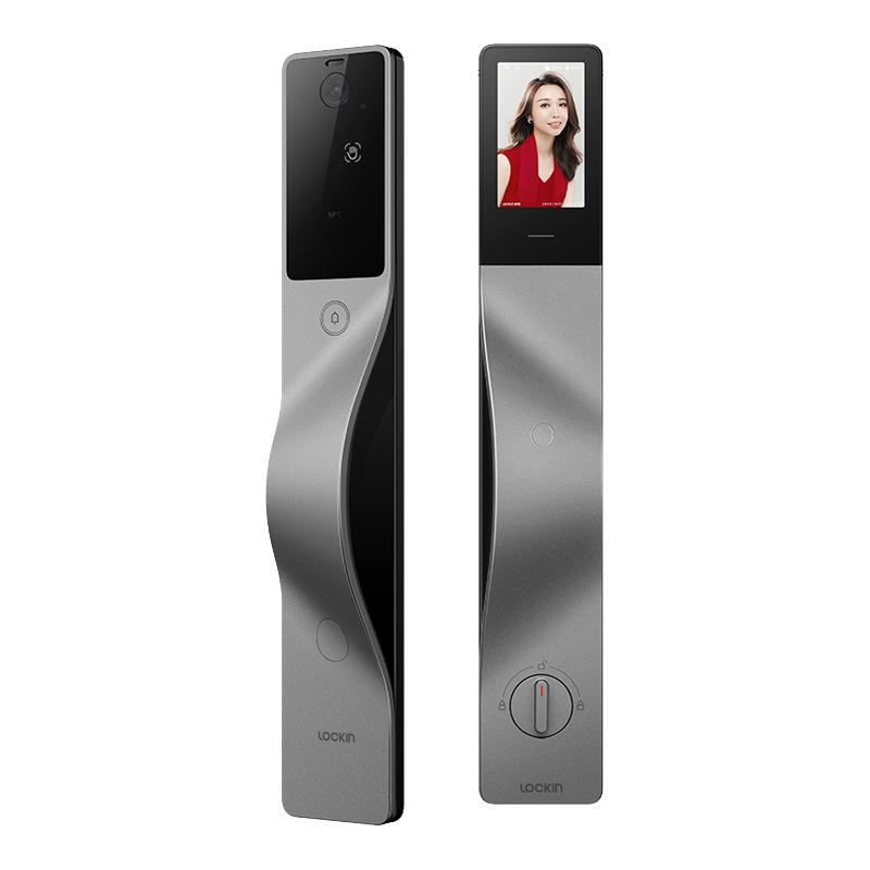 鹿客智能门锁V5Ultra全自动人脸掌静脉识别大屏猫眼V5Max电信版
