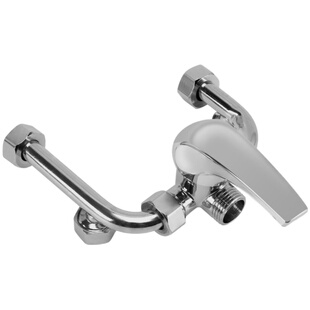 黄铜电热水器混水阀浴室冷热淋浴水龙明装通用U型混合阀开关配件