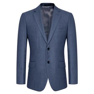 BONI/堡尼商务羊毛休闲西服套装男韩版修身正装结婚礼服AK569031A