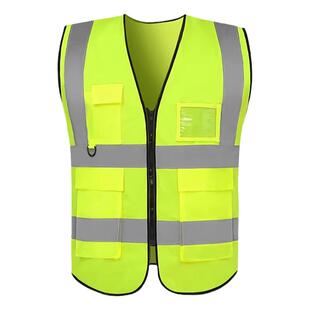 反光背心马甲建筑施工安全环卫工人荧光服装快递定制印字LOGO